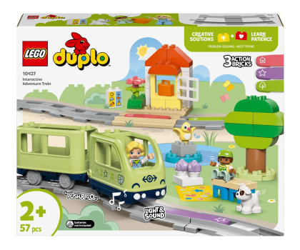 Klocki LEGO® LEGO DUPLO 10427 Przygoda w interaktywnym pociągu